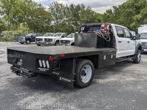 2024 Ford F-450SD 11FT GOOSENECK FLATBED WITH 100 GAL FUEL CELL/PUMP DRW