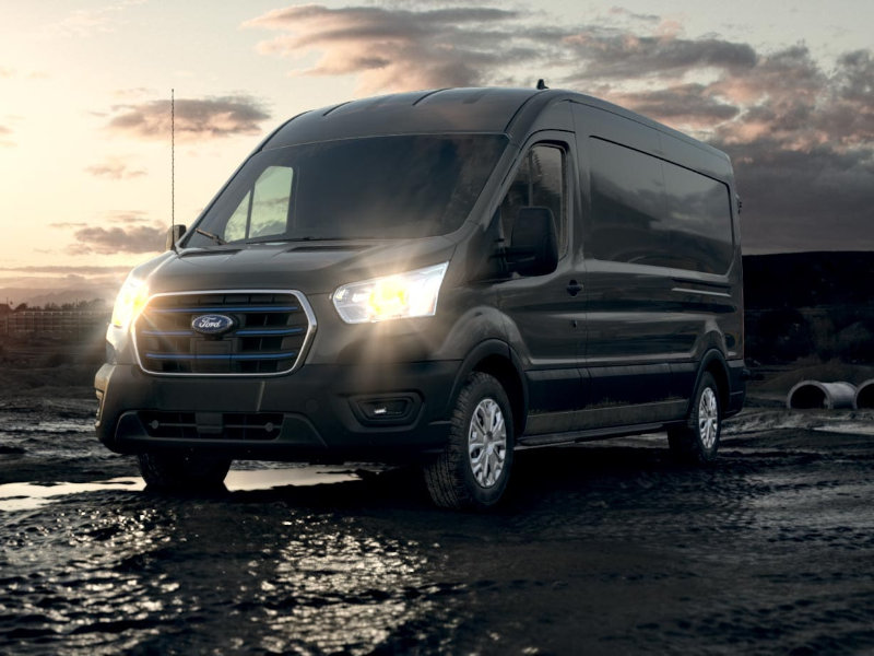 Feel the torque in the 2023 Ford E-Transit near Clermont FL