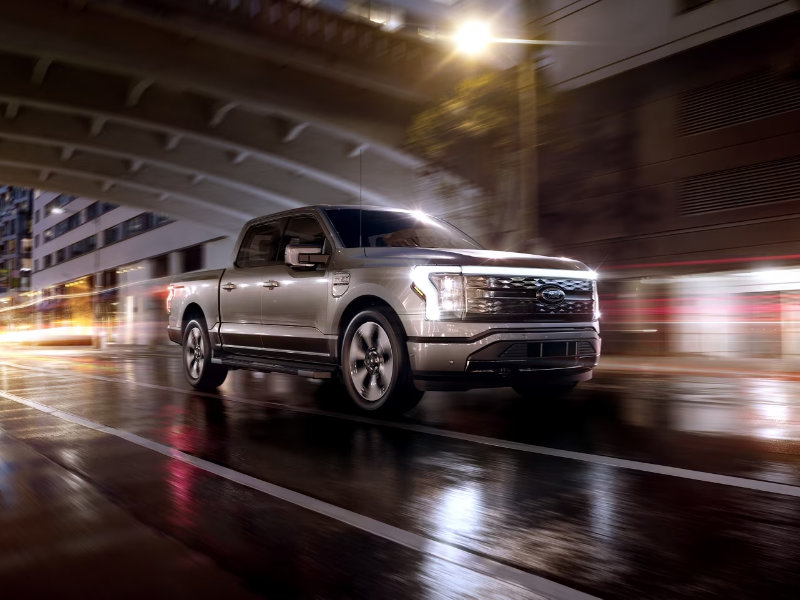 The 2023 Ford F-150 Lightning has all-electric capabilities near Eustis FL