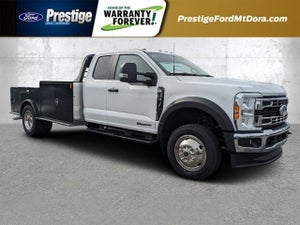 2023 Ford F-550SD XL CM TM DELUXE FLATBED DRW