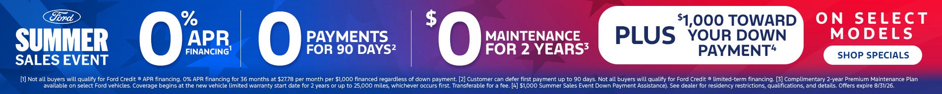 Summer Sales Event