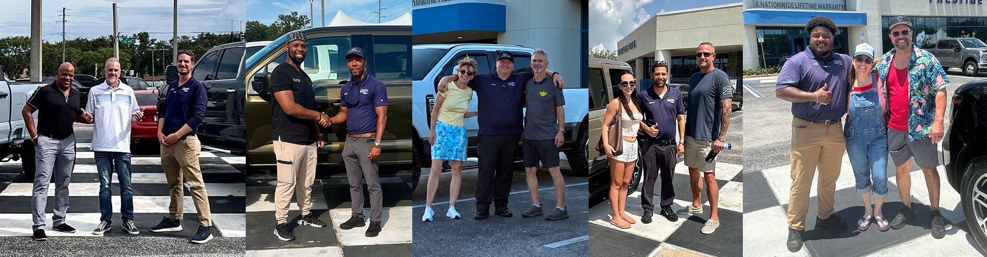 Happy Customers at Prestige Ford
