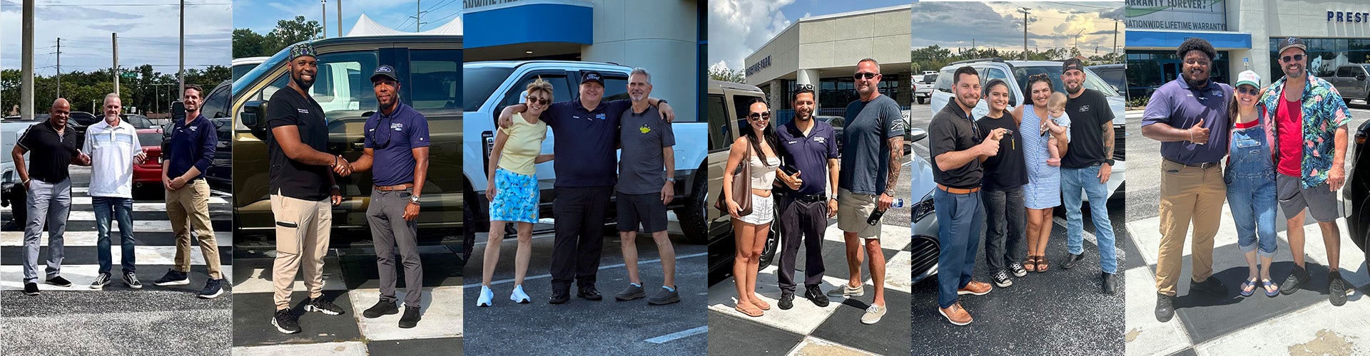 Happy Customers at Prestige Ford