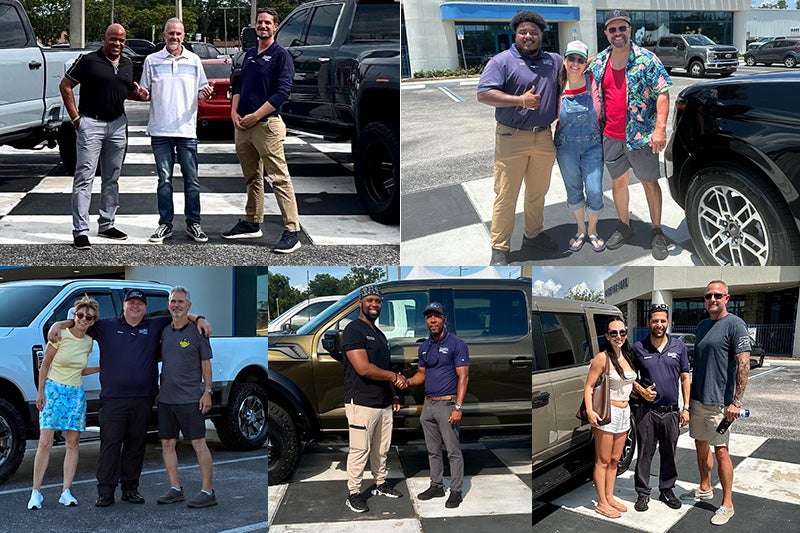 Happy Customers at Prestige Ford