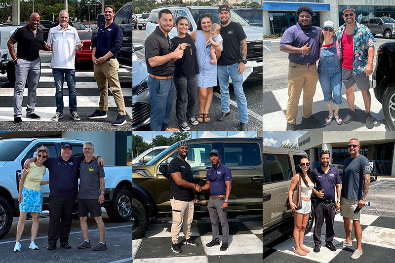 Happy Customers at Prestige Ford
